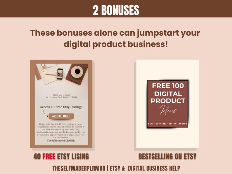 Small Business Planner for Women — Digital Download | 80+ Pages | Editable Canva Template | PLR & MRR Resell Rights - Image 4